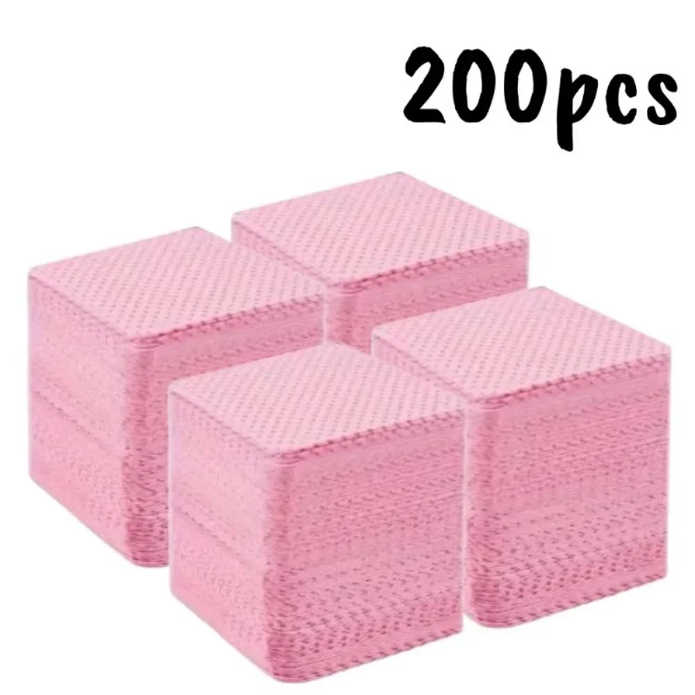 20/600pcs Lint-Free Gel Nail Wipes Aluminum-Free Nail Polish Remover Pads for NaiArt Beauty Nail Cleaning Care - Image 2