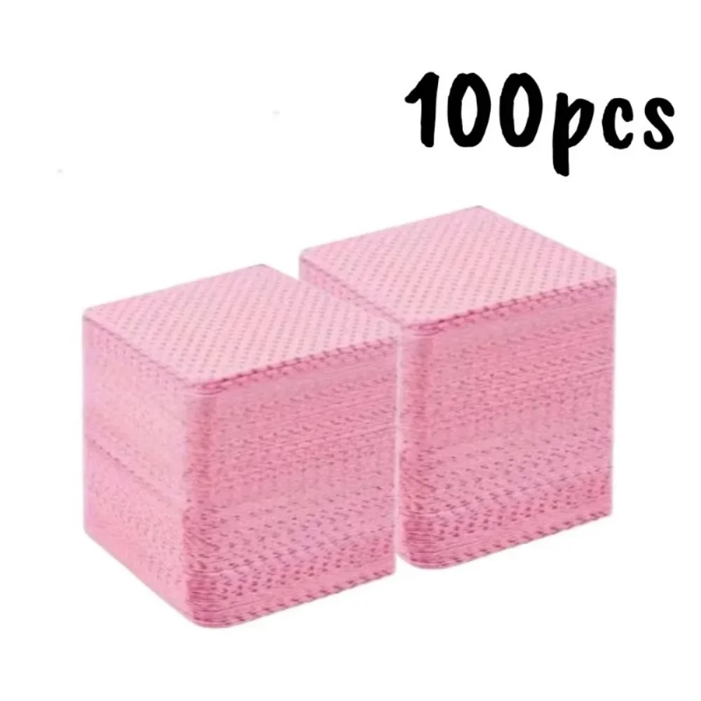 20/600pcs Lint-Free Gel Nail Wipes Aluminum-Free Nail Polish Remover Pads for NaiArt Beauty Nail Cleaning Care - Image 3