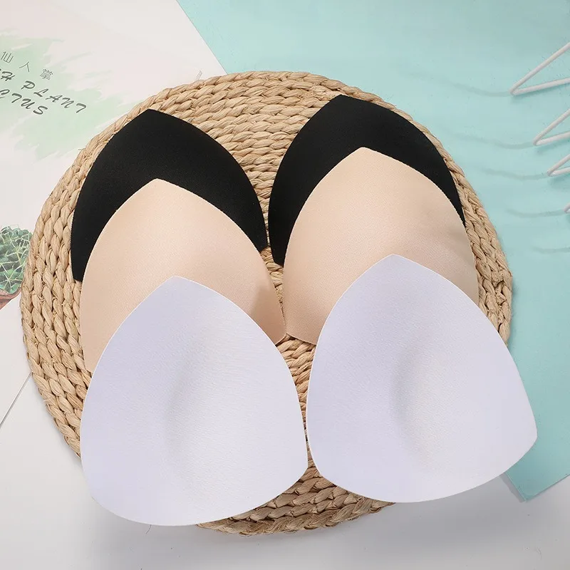 2/30Pcs Removable Triangle Sponge Bra Pads for Women Invisible Insert Swimsuit Bikini Breast Enhancers Chest Cup Pad Accessories - Image 3