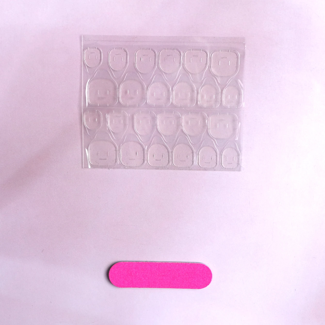 24 Artificial Acrylic Black Square Head Fake Nails Long Ballet Woman Removable Press On Nails Tip Almond Nail Art False Nail Set - Image 5
