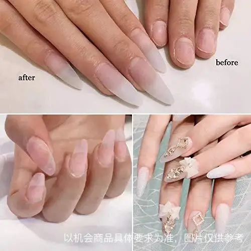 24 In 1 Acrylic Nail Kit For Beginners 12 Color Glitter Acrylic Powder White Clear Pink Acrylic Powder Nails Extension Professio - Image 5