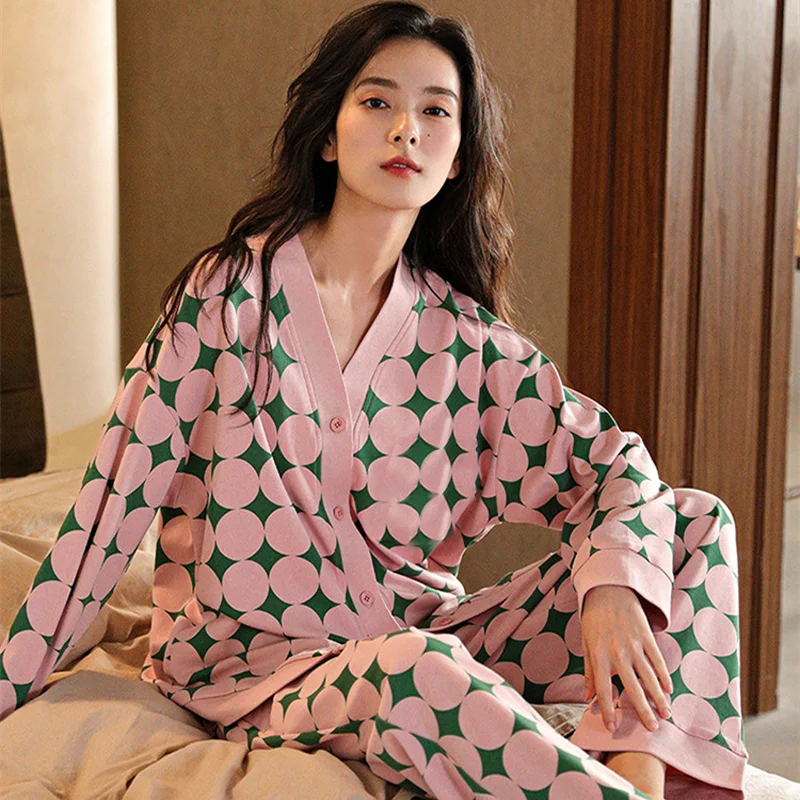 2Pcs Warm Pajama Set For Women Long Sleeve Fleece Lined Hoodie Top And Pants Winter Sleepwear Loungewear - Image 5
