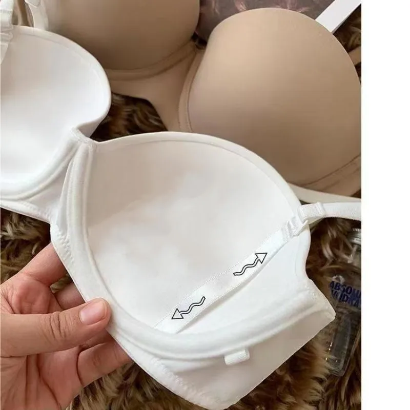 2Pcs/Set Seamless Bras For Women Push Up Bra 1/2 Cup Underwear Sexy Lingerie Smooth Invisible Brassiere Comfort Sexy Brassiere - Image 5