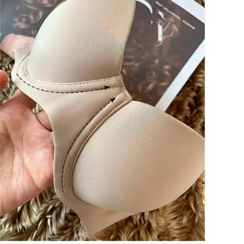 2Pcs/Set Seamless Bras For Women Push Up Bra 1/2 Cup Underwear Sexy Lingerie Smooth Invisible Brassiere Comfort Sexy Brassiere - Image 6