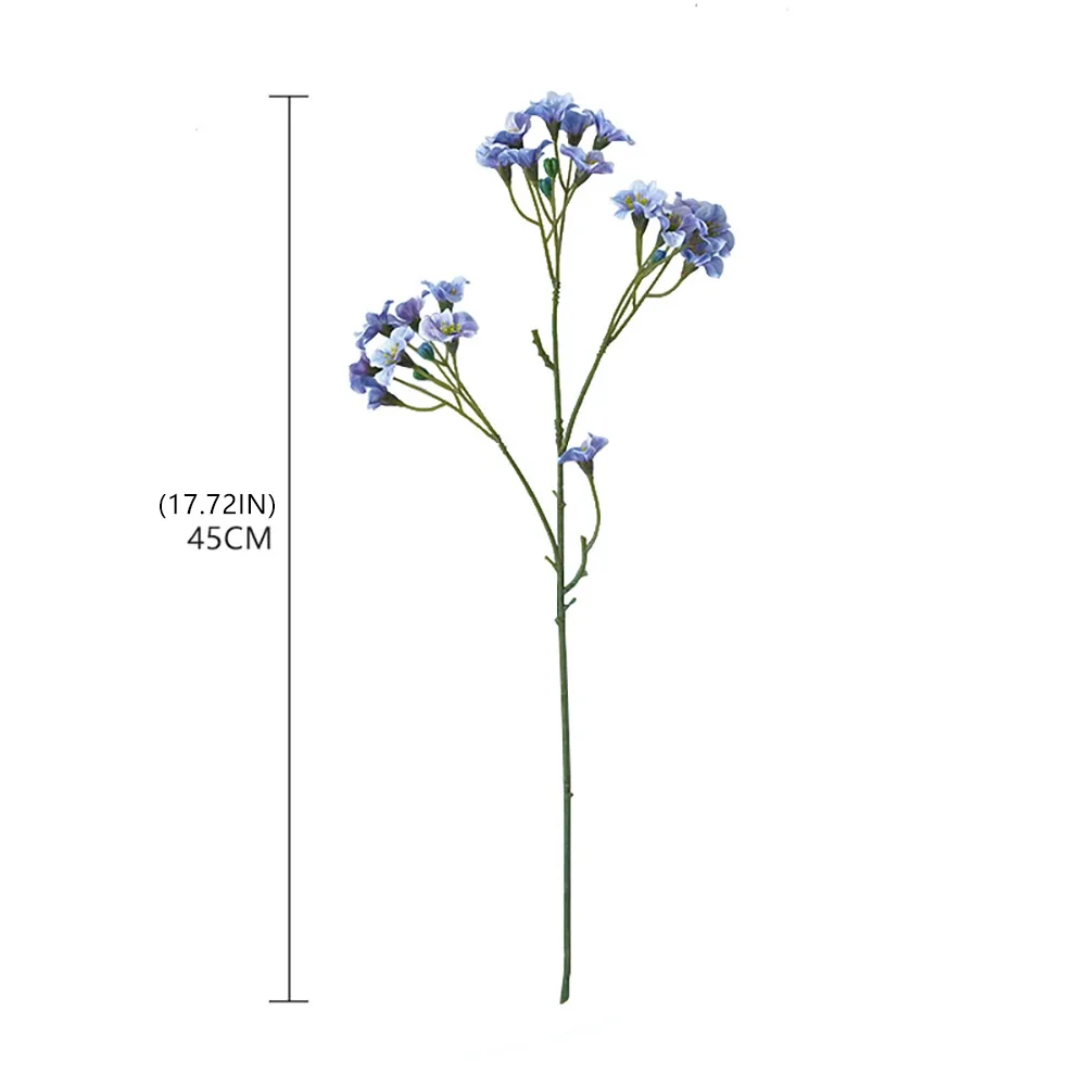 3 Forks/Bouquet Artificial Flower Silk Cornflower Fake Flowers Artificial Plant Decorative Flowers Home Decor Wedding Decor - Image 6
