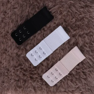 3 Pieces, 3 Rows with 2 Hook Extension Straps, Elastic, Soft and Comfortable Bra Straps, Women's Underwear Accessories