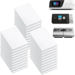 30 Pcs CPAP Filters - Universal Replacement Filters Compatible with Resmed Airsense 10, Aircurve 10, , S9 Series & More