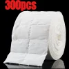 300Pcs Nail Wipe Cotton Pads Nail Manicure Polish Remover Cleaner Paper Soak Nail Art Cleaning Manicure Tool Small Roll
