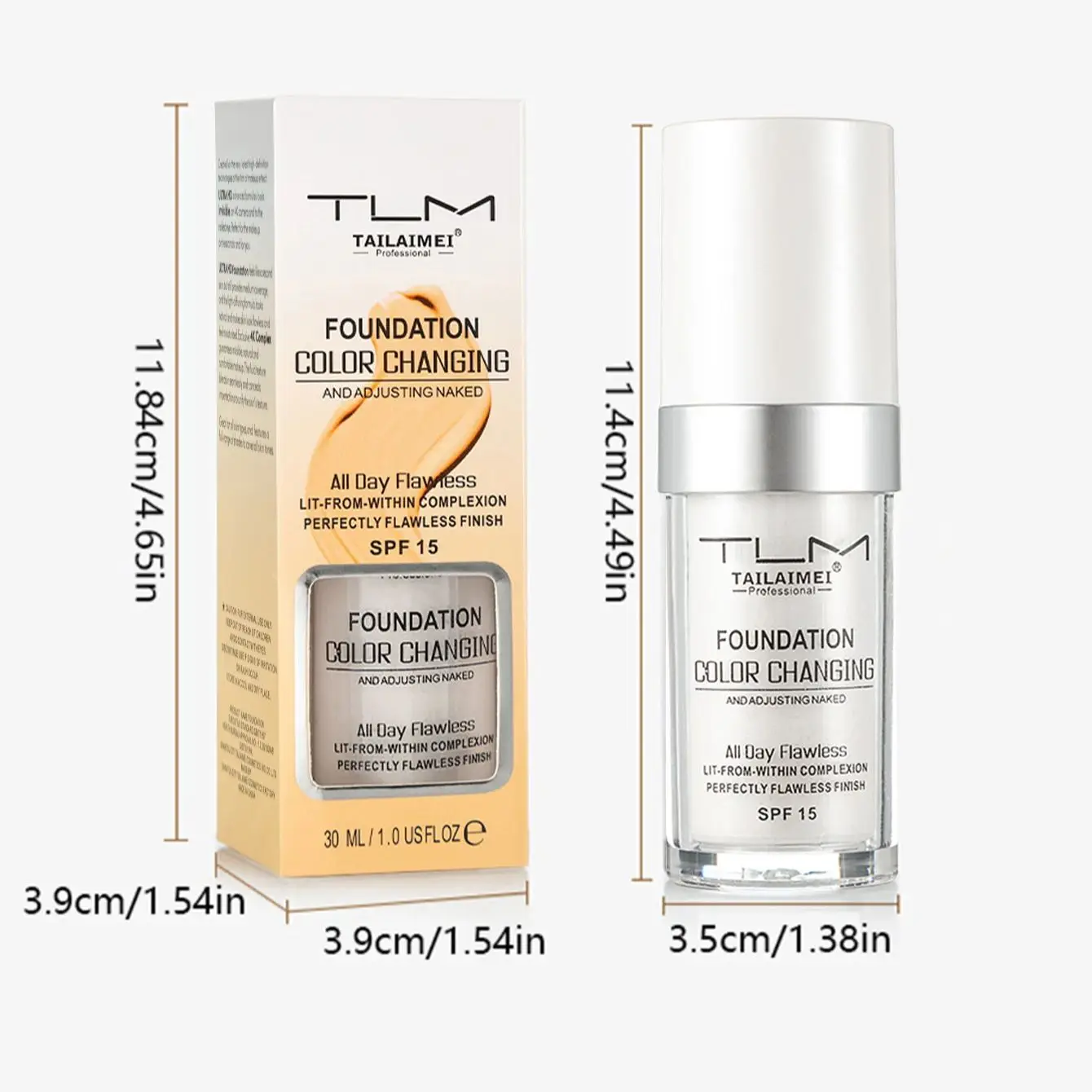 30ml Foundation Magic Color Changing Foundation Liquid Soft Matte Long Lasting Hydrating Makeup Base Maquiagem Korea Makeup - Image 6