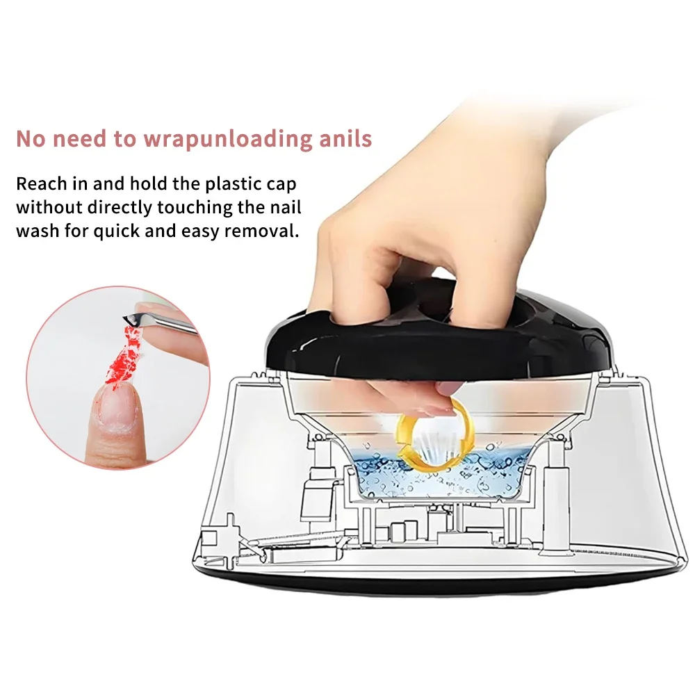 36W Professional Nail Debonding Steamer Fast Debonding Tool Steam High-Temperature Nail Polish Remover Suitable For Salons - Image 4