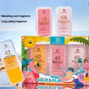 3Pcs Fruit Aroma Solid Perfume Balm Box Set Romantic Long Lasting Body Fragrance Men Women Portable Solid Perfume Deodorant Gift
