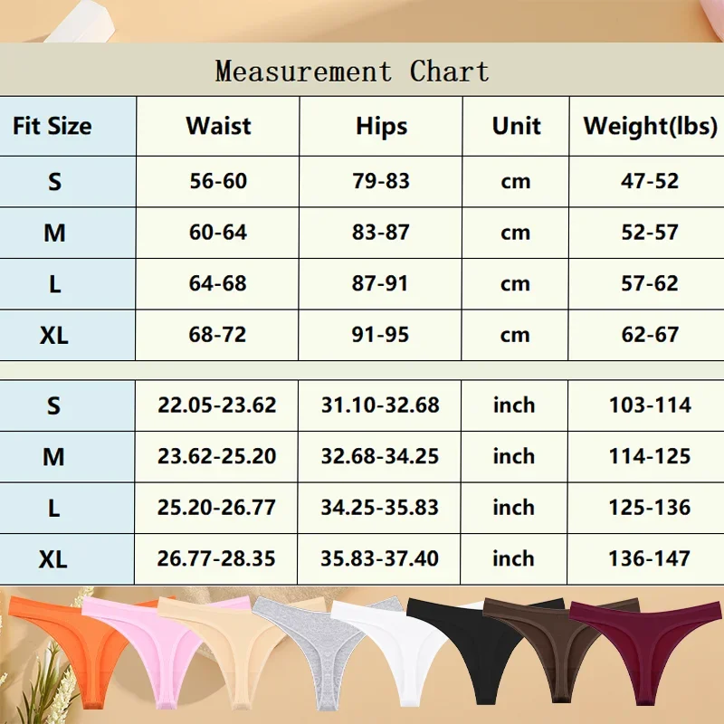 3Pcs/Set Seamless Thong Cotton Women Thin Strap Low Waist High Flexibility Panty Sexy Underwear Ladies Briefs T-back Soft Women - Image 6