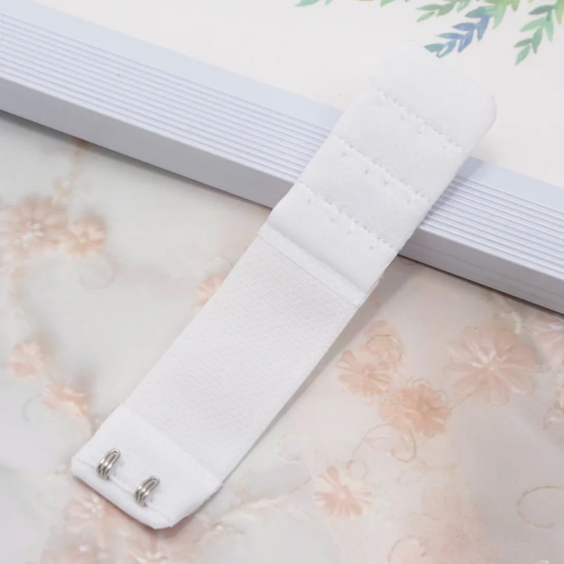 3pcs 2 Hook Bra Extension Strap Extenders for Women Adjustable Belt Buckle Nylon Elastic Bra Extension Strap Hook Clip Expander - Image 6