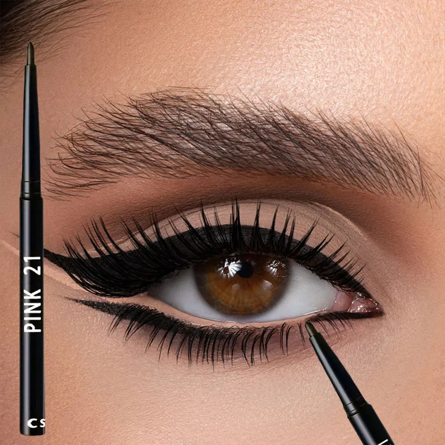 3pcs Waterproof Black Eyeliner Pencils-Smudge-Proof, Long-Lasting &Beginner-Friendly Eye Makeup - Image 2