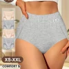 4-PackCotton Underwear Briefs High Rise Sliming Tight Cotton Womens Panties Knickers Elegant Comfortable laides underwear