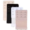 4 Pieces 3-Hook Bra Strap Extender; Comfortable and Adjustable Bra Strap Clip; Lingerie Accessory for Women