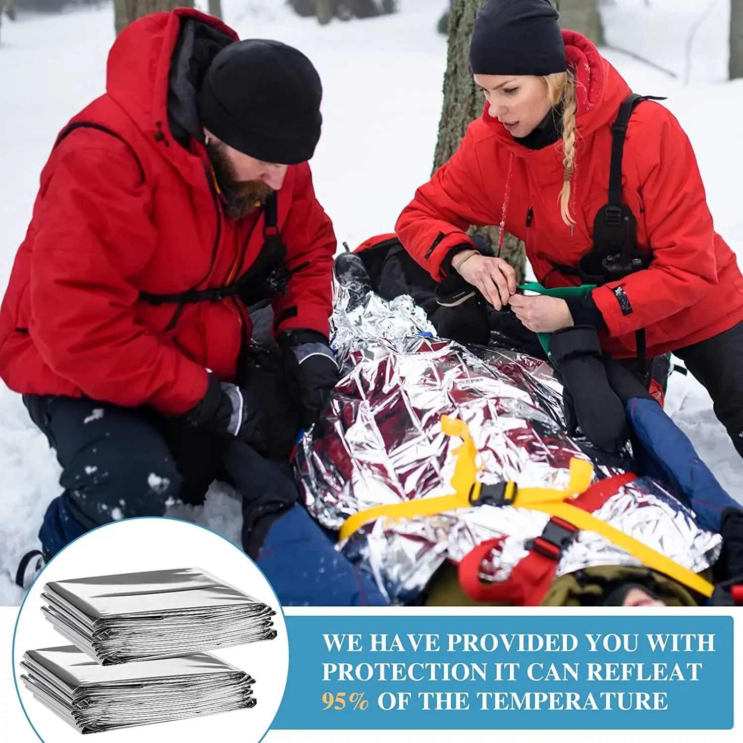 5-30pcs Outdoor Emergency Survival Blanket First Aid Rescue Kit Waterproof Waterproof Foil Thermal Camping Military Blanket Hot - Image 5