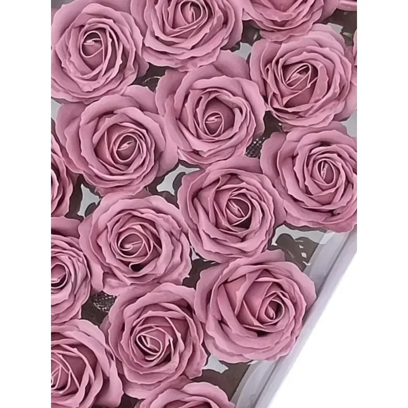50Pc Triple-Layer Handmade Rose Bouquet Soap Long-Lasting Fragrance Floral Gift 2026 Latest Design - Image 4