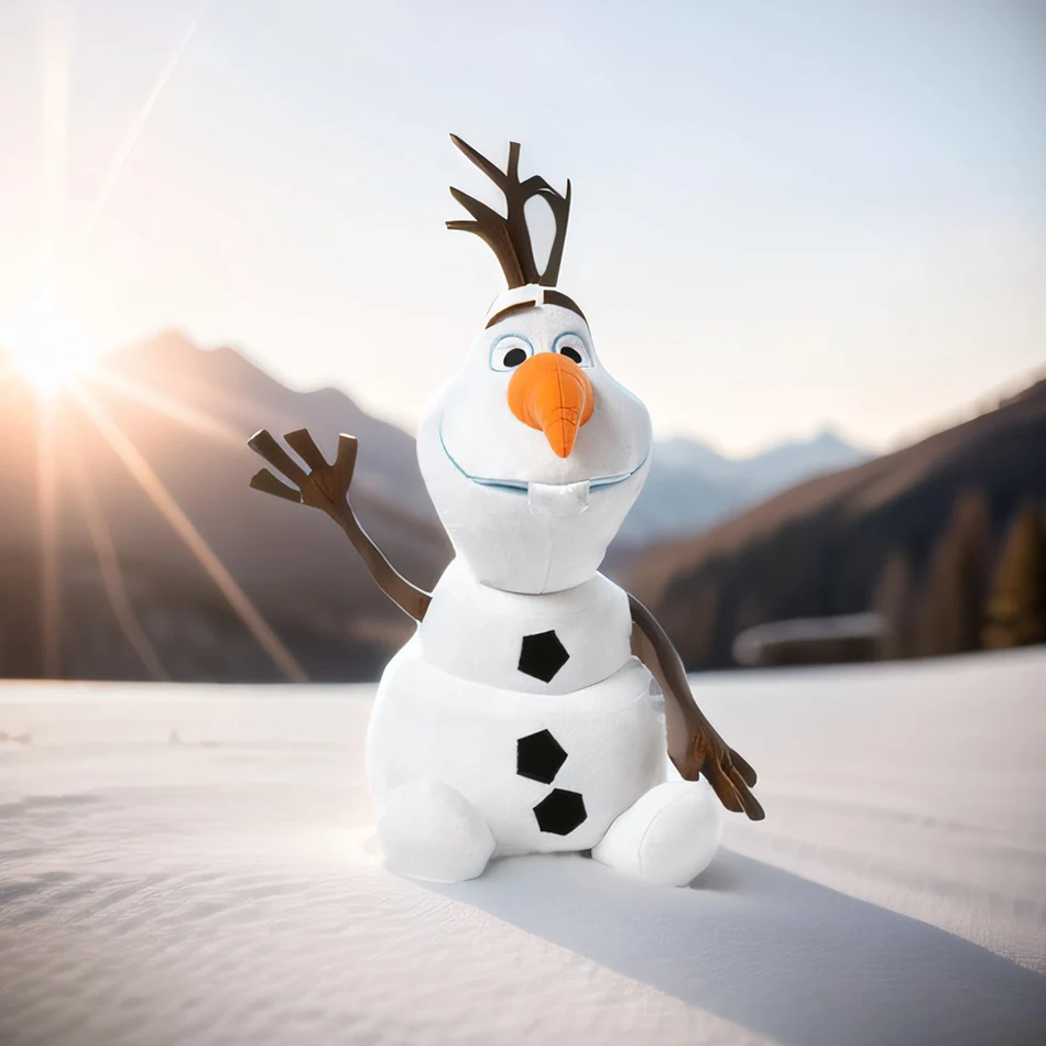 50cm Anime Frozen The Plush Princess Anna Kawaii Doll Snow Queen Princess Anna Elsa Soft Stuffed Toys Gifts For Girls Birthday - Image 4