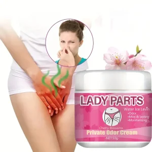 50g* Women's Care Cream Contains Glycerin and Mineral Oil, Gently Deodorizes and Cleanses the Body's Skin, Keeping It Fresh and Moisturized, and Cares for the Skin for Daily Use