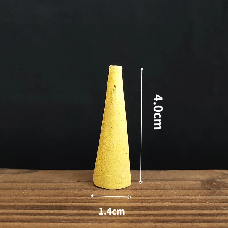 50pcs Natural Oversize Backflow Incense Cone 25 Minutes Mixed Scents Reflux Tower Incense Sandalwood Aromatherapy - Image 2