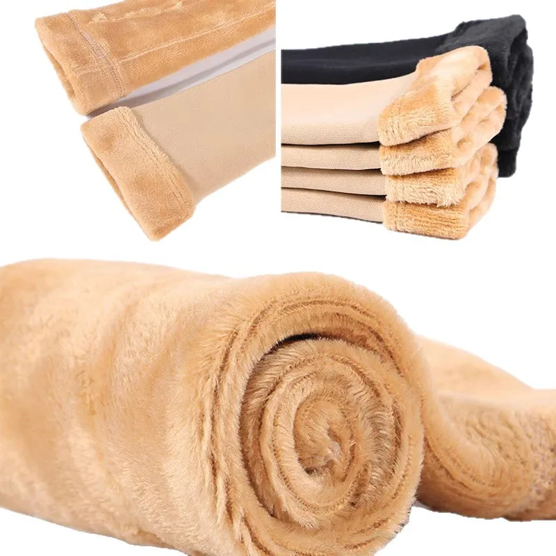 5/10/20 Pairs Winter Thickened Wool Socks for Women Thermal Warm Comfy Cashmere Socks Nylon Snow Velvet Boots Floor Sleep Socks - Image 4