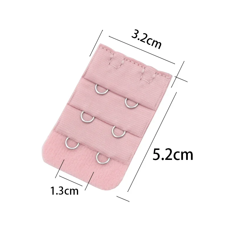 5Pcs Bra Extender Strap Extension 2 Hooks 3 Rows Women Intimates Adjustable Bra Hook Extenders Womens Handmade DIY Accessoires - Image 2