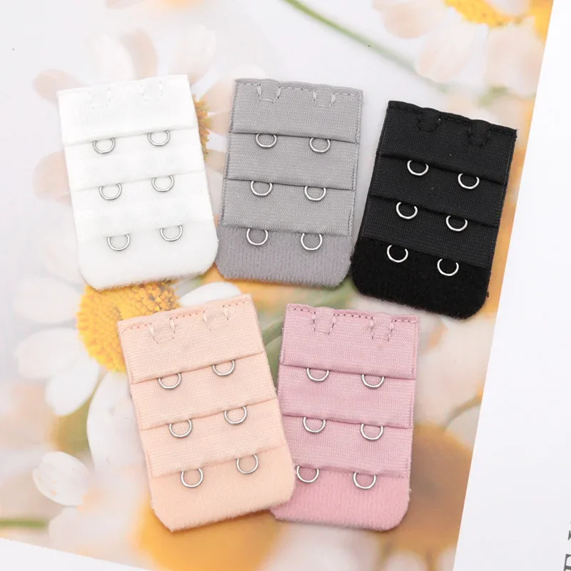 5Pcs Bra Extender Strap Extension 2 Hooks 3 Rows Women Intimates Adjustable Bra Hook Extenders Womens Handmade DIY Accessoires - Image 4