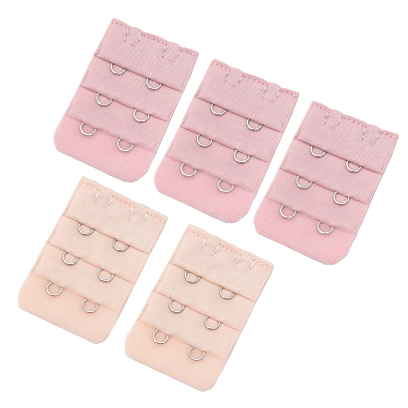 5Pcs Bra Extender Strap Extension 2 Hooks 3 Rows Women Intimates Adjustable Bra Hook Extenders Womens Handmade DIY Accessoires - Image 6