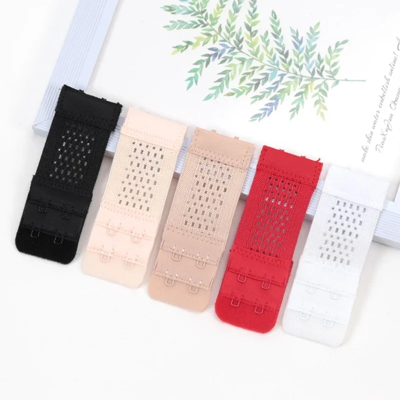 5pcs Bra Extender for Women's Elastic Bra Extension Strap Hook Clip Expander Adjustable Belt Buckle Intimates Accessories - Image 3