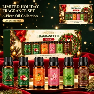 60ml Sandalwood Essential Oil for Candle Making Soap Making Diffusers Aromatherapy Long-Lasting Fragrance Oil Christmas Gift Set