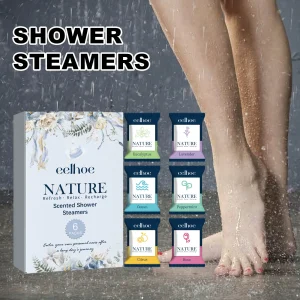 6pcs Aromatherapy Shower Steamers Long-Lasting Fragrance Nighttime Shower Tablets Bath Tablets For Bath Tablet Spa Relaxation