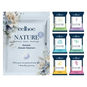 6pcs Aromatherapy Shower Tablets Assisting Sleep Relaxing Relieve Stress Shower Tablets Shower Bombs Bath Supplies