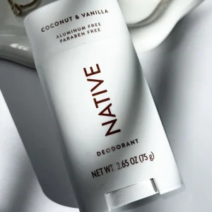 75g NATIVE Original Coconut Vanilla Deodorant Eucalyptus Mint Lavender Rose Sensitive Healthy Body Antiperspirant Cream Stick