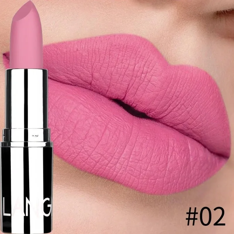 8 Colors Bullet Matte Lipstick Waterproof Long-Lasting Velvet Lips Stick Sexy Non-stick Cup Moisturizing Solid Lipstick Makeup - Image 5