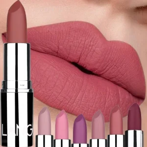 8 Colors Bullet Matte Lipstick Waterproof Long-Lasting Velvet Lips Stick Sexy Non-stick Cup Moisturizing Solid Lipstick Makeup
