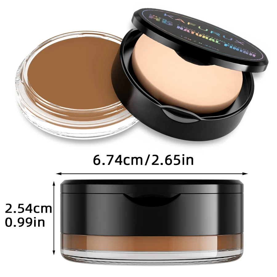 9-Color High Coverage 1pc Foundation Concealer Cover Anti Dark Circle Freckle Long Lasting Waterproof BB Cream Face Makeup Base - Image 6