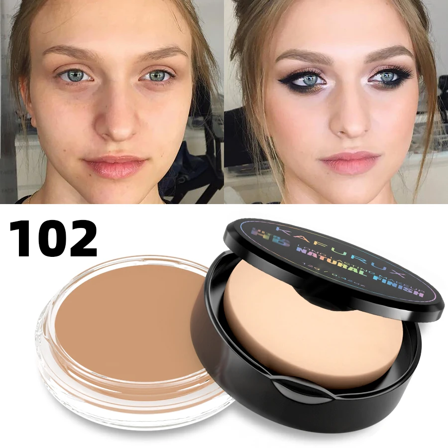 9-Color High Coverage 1pc Foundation Concealer Cover Anti Dark Circle Freckle Long Lasting Waterproof BB Cream Face Makeup Base - Image 5
