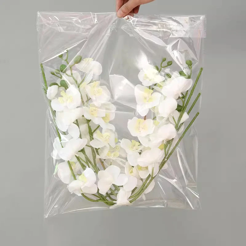 9 Heads Artificial Butterfly Orchid Flowers Hot pink White Fake Moth Orchids Flowers for Wedding Christmas Festival Home Decor - Image 4