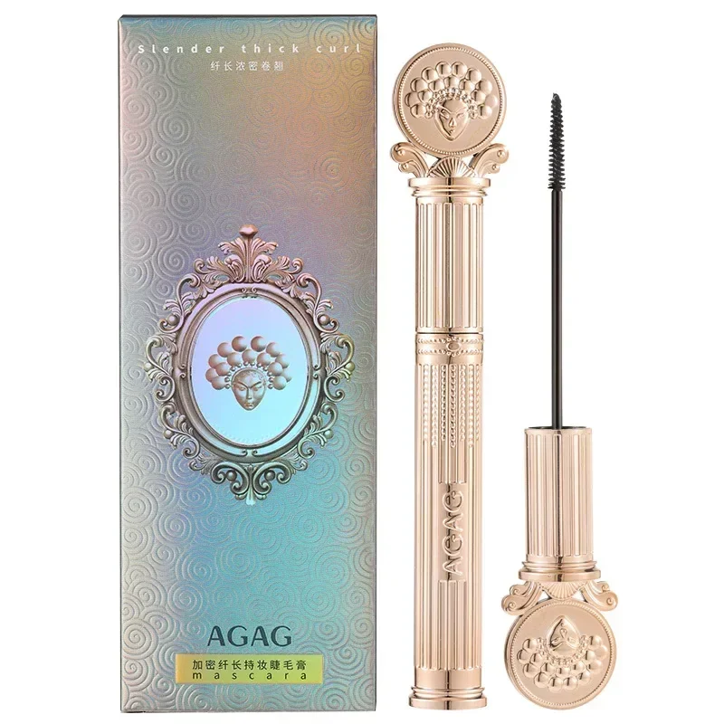 AGAG Waterproof Mascara Thick Long Lasting Lengthening Mascara Natural Curl & Quick-Drying Maquillage Femme Lash Cosmetics