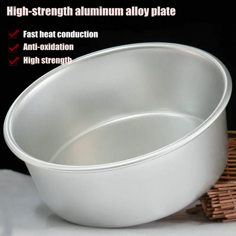 Aluminum Alloy Die Round 4/5/6/7/8/9/10 Inch Cake Mold Cake Template Baking Dish Baking Mould Pan Pattern Bakeware Tool Cozinha - Image 2