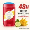 Aluminum Free Deodorant Stick 68g, 48H Odor Protection, Long Lasting Underarm Deodorant for Women & Men