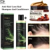 Anti-Hair Loss Hair Shampoo And Conditioner Set Hydrolyzed Keratin Hair Growth Shampoo Repair Dense Batana Oil Conditioner