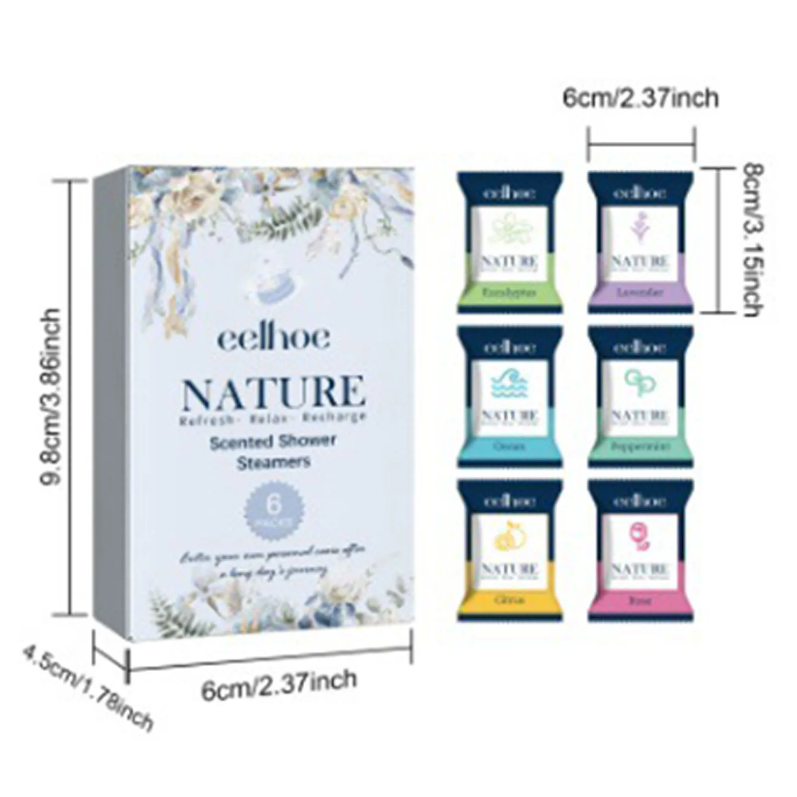 Aromatherapy Shower Steamers Long-lasting Fragrance Nighttime Shower Tablets Bath Bombs for Bathbombs Spa Relaxation Gifts - Image 5