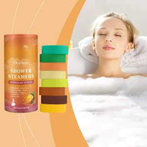 Aromatherapy Shower Tablets Refreshing Soothing Fatigue Stress Relief Assisting Sleep Deep Cleaning Moisturizing Shower Steamer