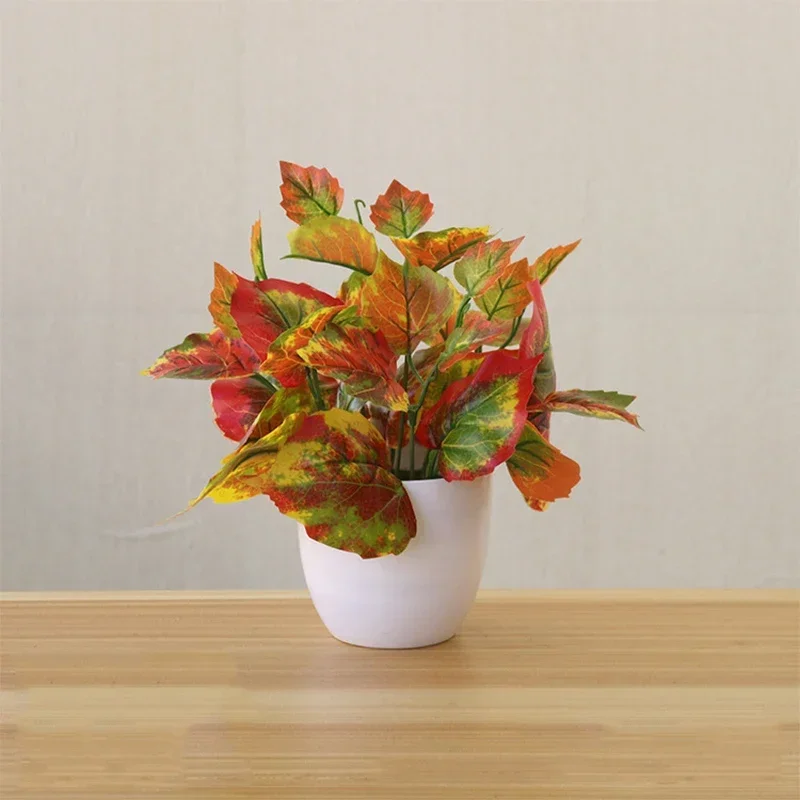 Artificial Plants Bonsai Fake Plants Home Decoration Accessories Plant Pot Office Decoration Living Room Decoration - Image 2