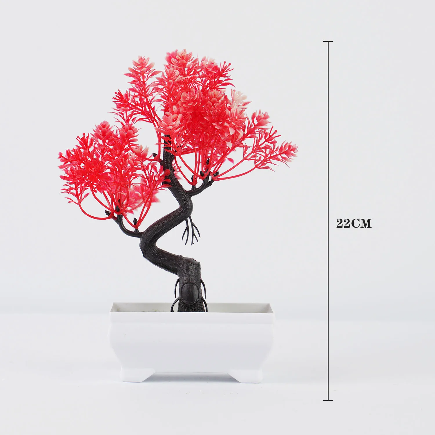 Artificial Plants Bonsai Small Tree Simulation Pot Plants Table Potted Ornaments for Hotel Garden Home Decor Fake Flower - Image 5