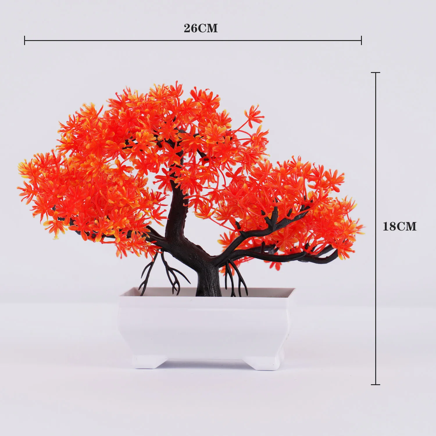 Artificial Plants Bonsai Small Tree Simulation Pot Plants Table Potted Ornaments for Hotel Garden Home Decor Fake Flower - Image 6