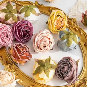 Artificial Rose Hotsale Wedding Bridal Bouquet Decor Wreath Home Vase Valentine's Day Outdoor Garden Wall Party Wreath DIY Gift
