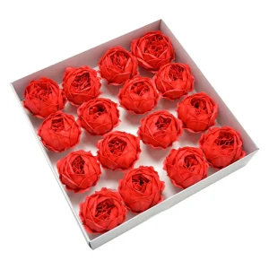 Artificial Soap Peony Flower Head 9cm DIY Bouquet Gift Box Filler Wedding Mother Valentine Birthday Home Decor 2/16Pcs Optional